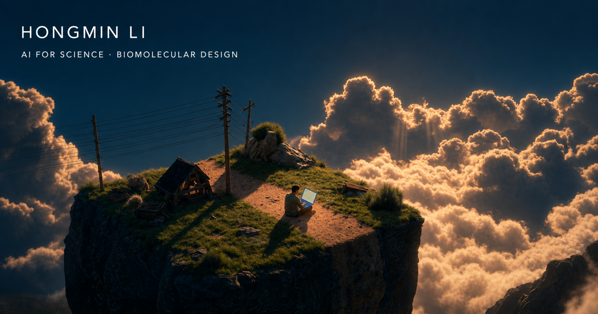 Hongmin Li — AI for Science & Biomolecular Design